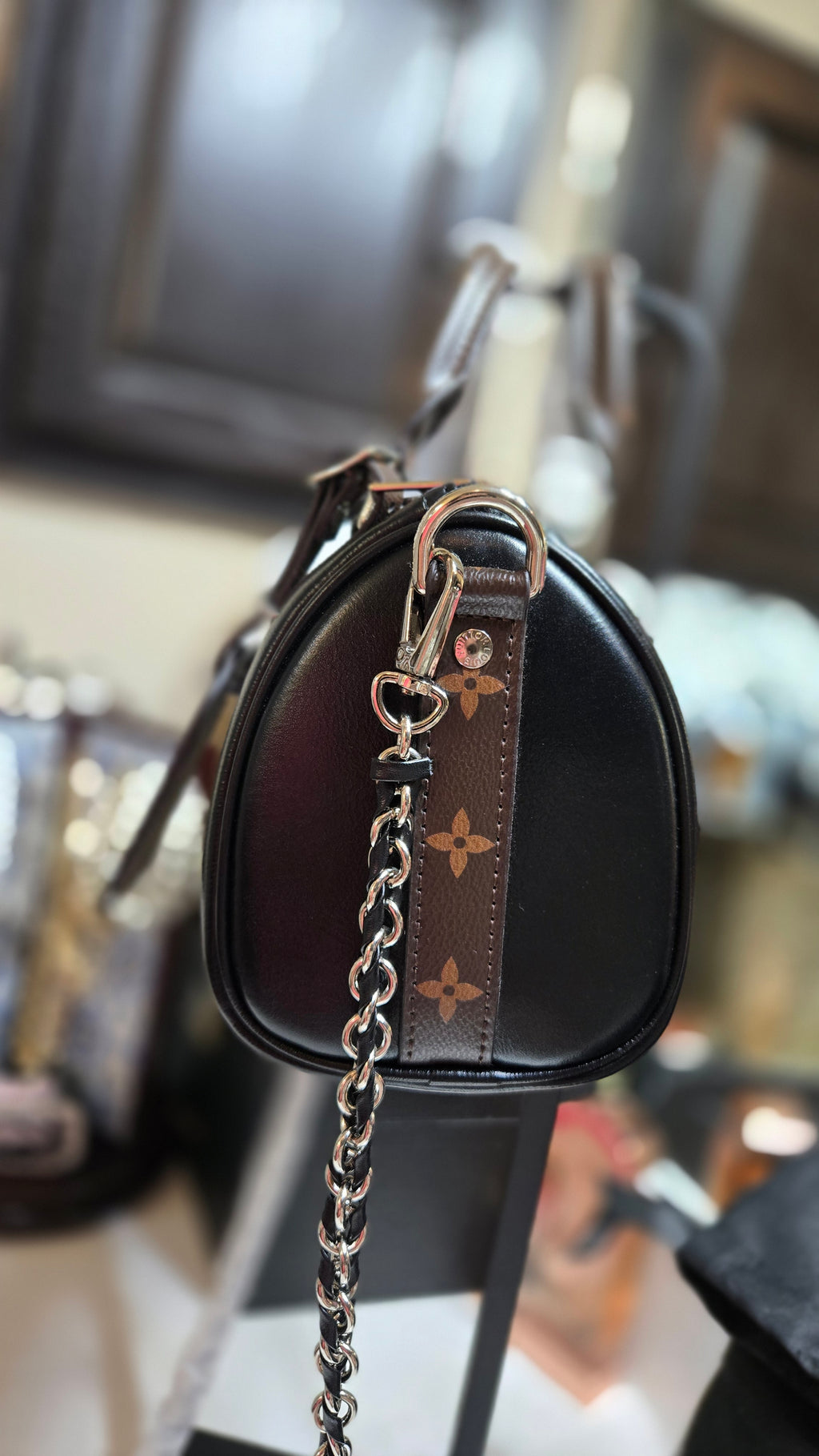 Genuine Leather Barrel Shoulder & Crossbody Bag