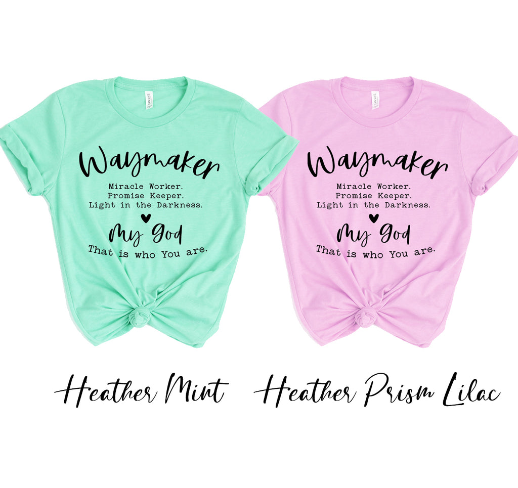 Waymaker Miracle Worker T-shirt