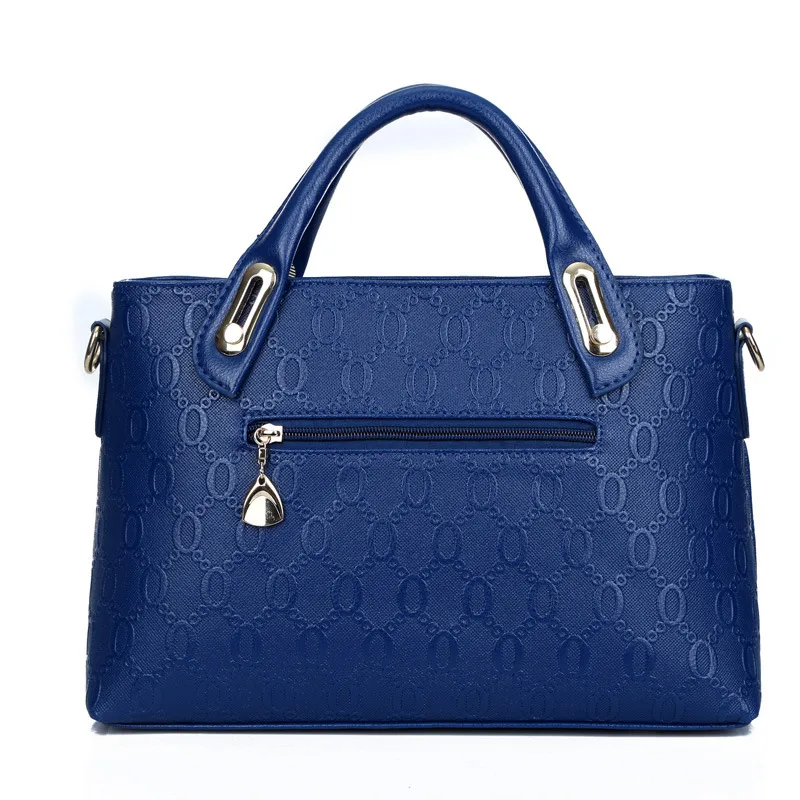 Women’s 5-Piece Handbag Set with Crossbody, Wallet & Charm