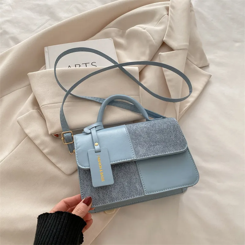 Small Crossbody Bag for Women – Mini Top Handle Purse, Lightweight Everyday Handbag