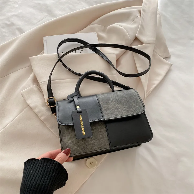 Small Crossbody Bag for Women – Mini Top Handle Purse, Lightweight Everyday Handbag